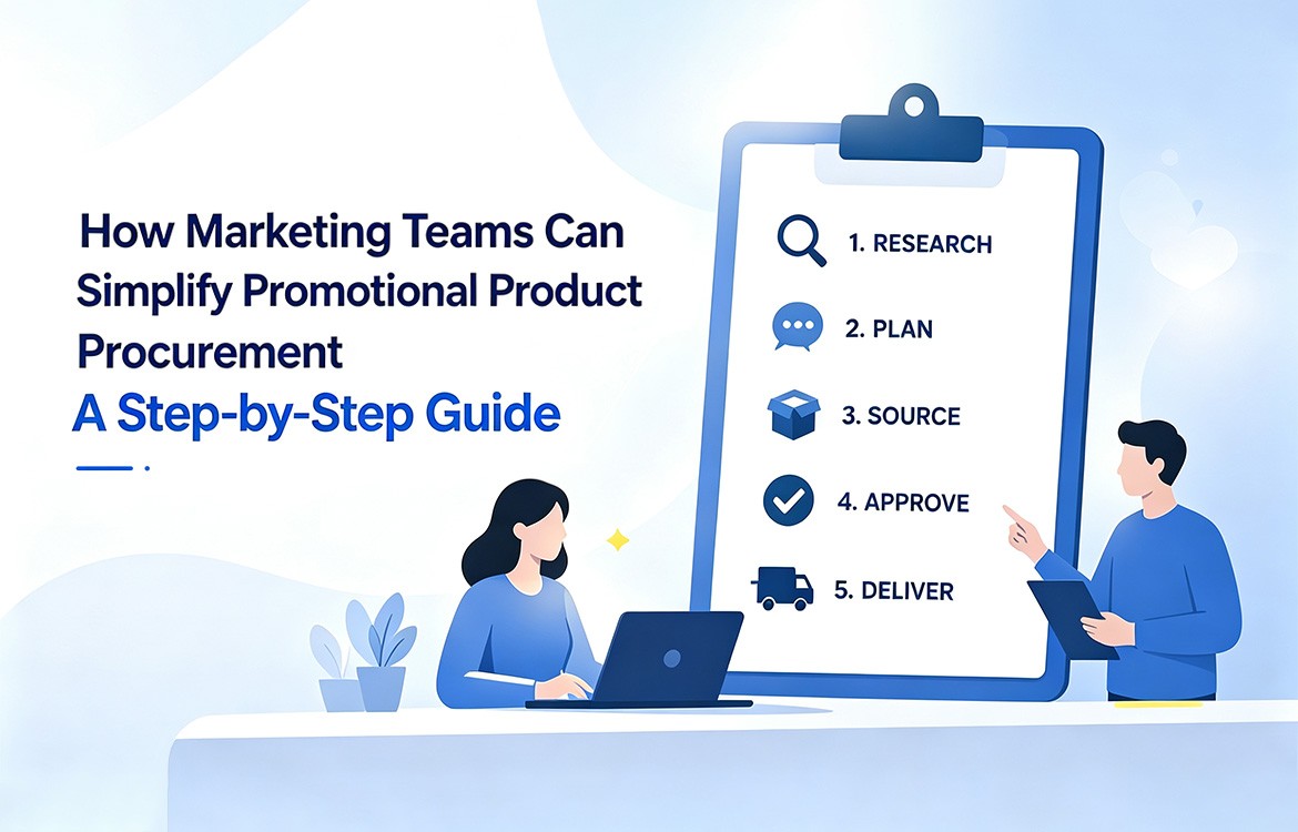 How Marketing Teams Can Simplify Promotional Product Procurement: A Step-by-Step Guide