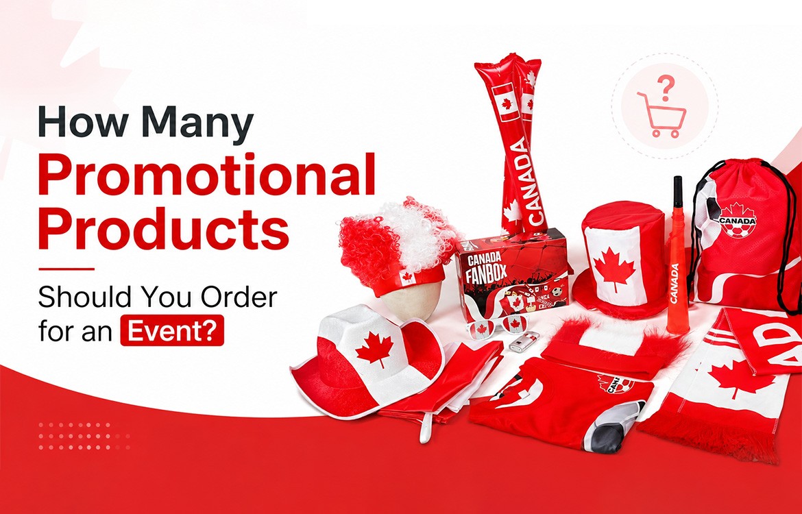 How Many Promotional Products Should You Order for an Event?