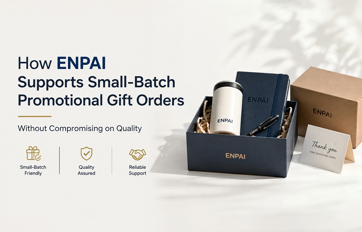 How ENPAI Supports Small-Batch Promotional Gift Orders Without Compromising on Quality