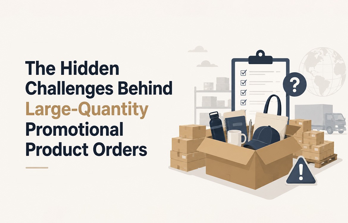 The Hidden Challenges Behind Large-Quantity Promotional Product Orders