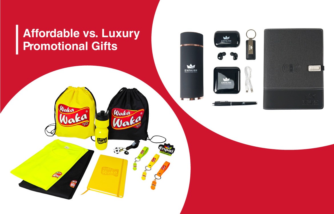 Affordable vs. Luxury Promotional Gifts: Choosing the Right Marketing Items