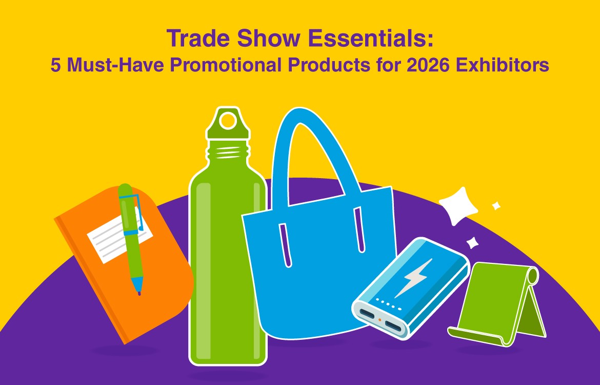 Trade Show Essentials: 5 Must-Have Promotional Products for 2026 Exhibitors