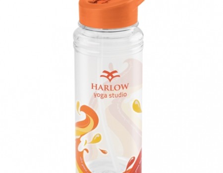 25 oz Wave Plastic Bottle