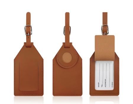 PU Leather Luggage Tag