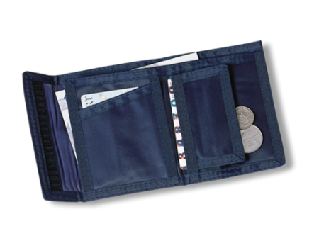 Durable Tri-Fold Travel Wallet with Multiple Compartments