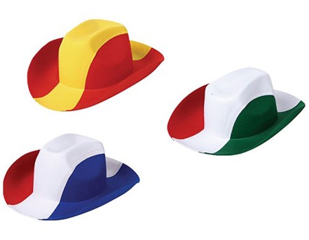 Custom Cheering Hats & Wigs