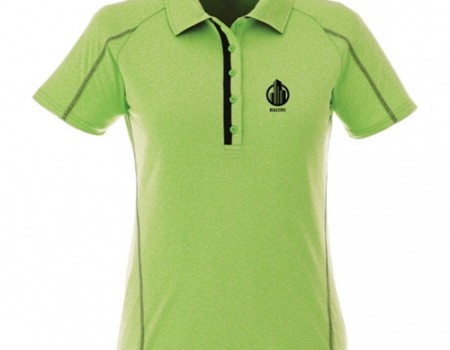 Heathered Short Sleeve Polo - Ladies'