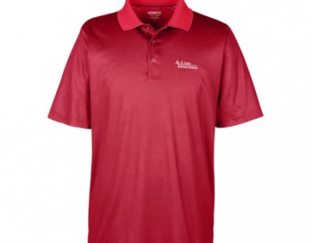 Microstripe Performance Pique Polo- Men's
