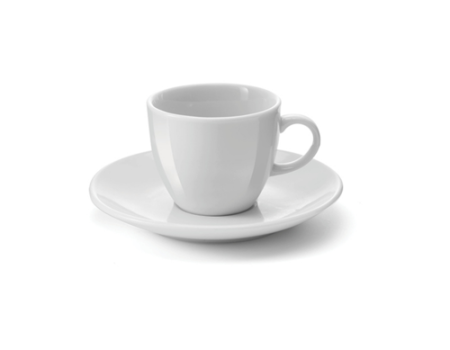 Antique White Tea Cups and Saucers