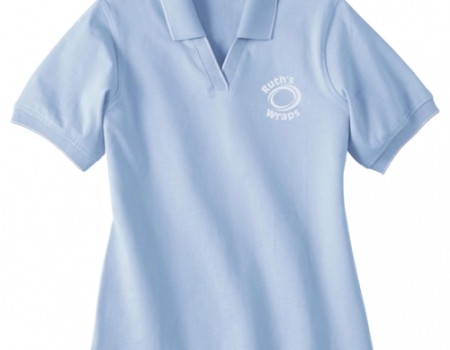 Pencil Stripe Polo – Ladies'