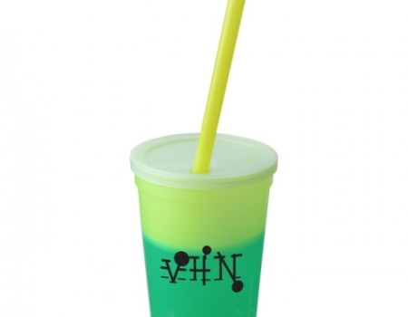 Mood Stadium Cup with Straw - 12 oz.