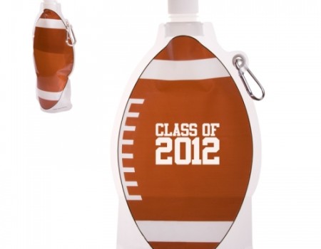HydroPouch 16 oz. Football Collapsible Water Bottle