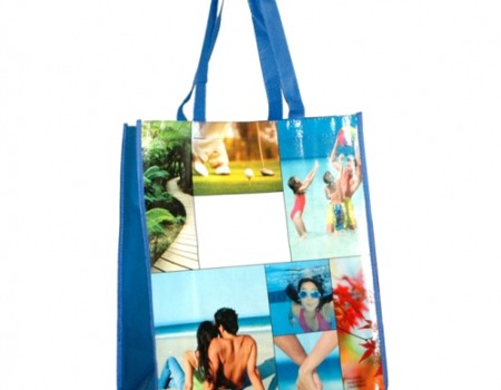 Polypropylene Laminated, Full Color Tote Bag,