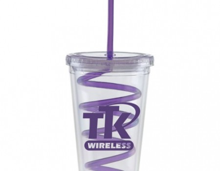 16 oz Crazy Curl Tumbler