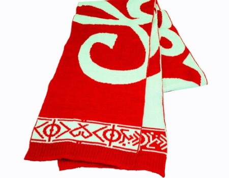 Sports cheering scarf