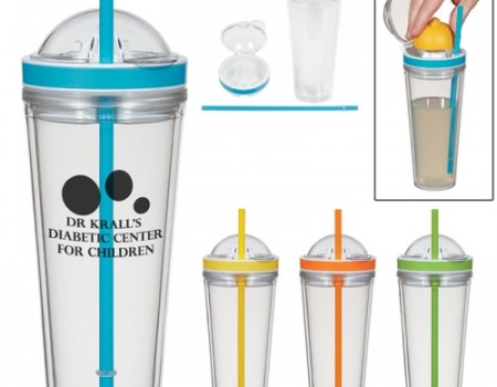 22oz. Juicer Straw Tumbler