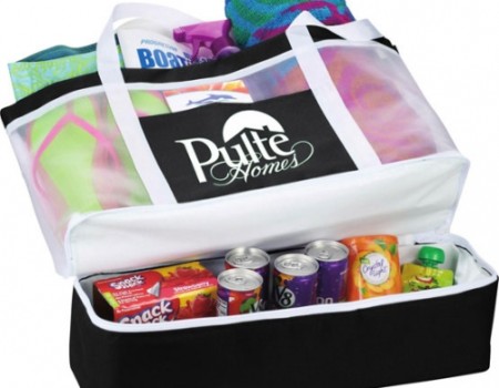 Outdoor Mesh Cooler Tote