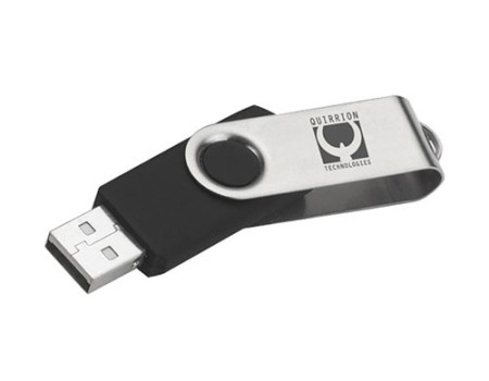 Flip Flash Keychain USB Drive 1GB