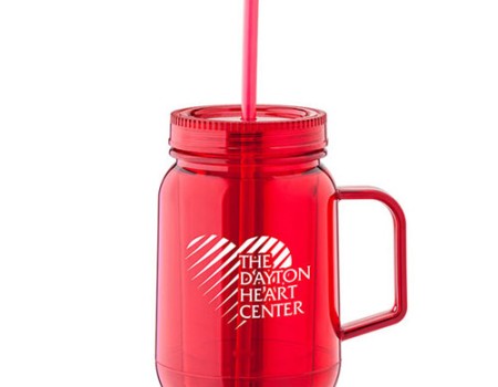 16 oz Fiesta Mason Jar W/Lid