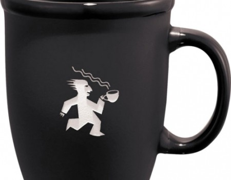 13 oz Latte Ceramic Mug