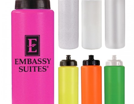32 oz. Sports Bottle with Push 'n Pull Cap