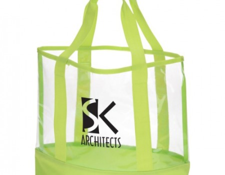 Clear Casual Boat Tote