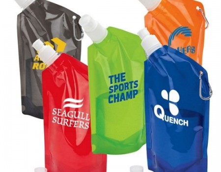 Sovrano 25 oz. Collapsible Water Bottle - CLOSEOUT ITEM