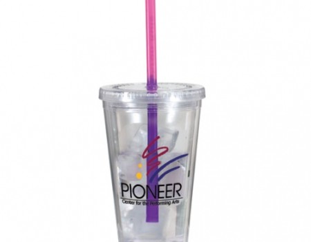 16 oz Evolve Tumbler Mood Straw - Full Color