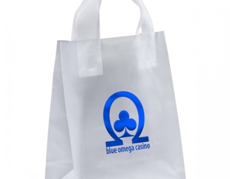 Mars 8x10x4 Frosted Shopper Gift Bag