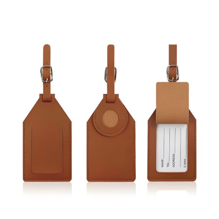 PU Leather Luggage Tag