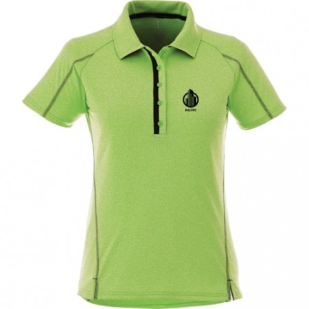 Heathered Short Sleeve Polo - Ladies'