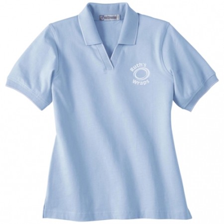 Pencil Stripe Polo – Ladies'