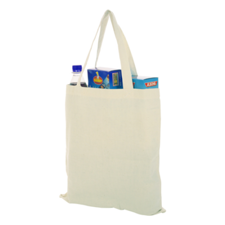 Natural Cotton Sheeting Tote Bag